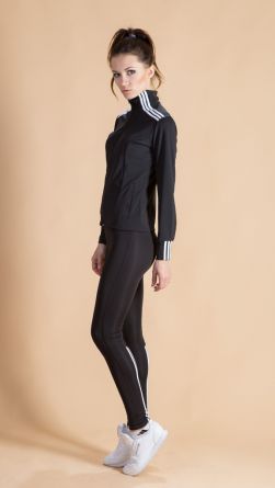 Спортивный костюм Сатурн, цвет: черный